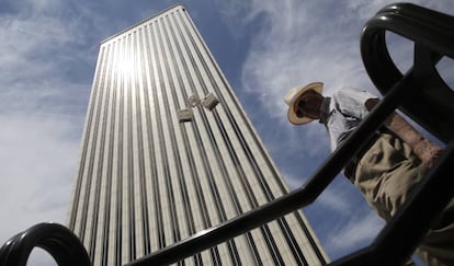 Torre Picasso, donde se encuentra la sede de Google en España. 