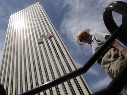 Torre Picasso, donde se encuentra la sede de Google en España. 