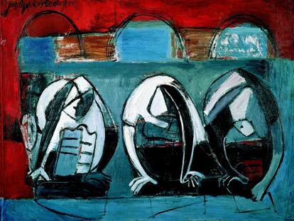 'Lavanderas' (1950), de José Guerrero.