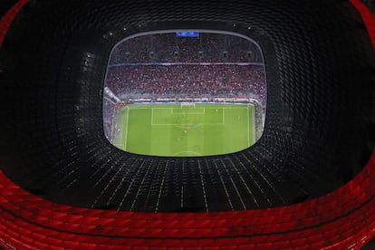 El estadio Allianz Arena durante un partido.