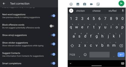 Nueva funcionalidad de Gboard