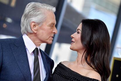 Michael Douglas y Catherine Zeta-Jones.