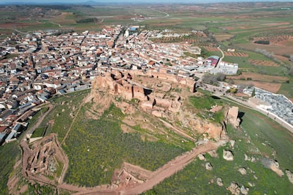 Imagen aérea del Castillo de la Estrella.