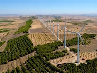Parque eólico Statkraft Montes de Cierzo (Navarra).