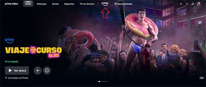 Quitar contenidos de pago en Amazon Prime Video