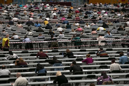 Pruebas para auxiliar administrativo de septiembre de 2021.