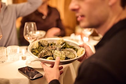 Les ostres d'Oysters Menorca de Barcelona.