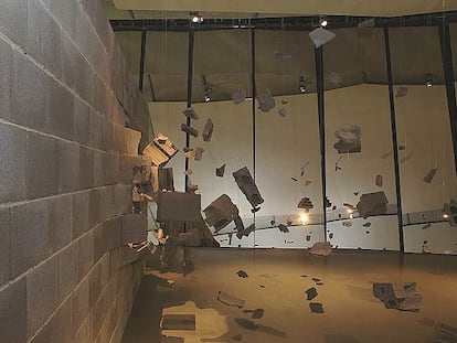 Obra inspirada en 'El Aleph', expuesta en Graz