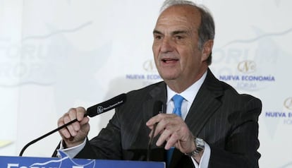 El president de Foment, Joaquim Gay de Montellà.