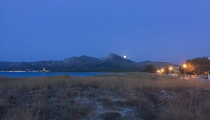 Una vista de Son Serra de la Marina.