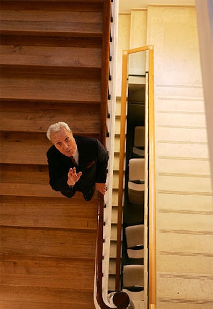 Marc Fumaroli, en la sede del Collège de Francia.