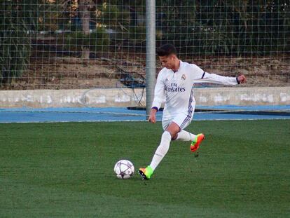 Medina, lateral de las inferiores del Real Madrid