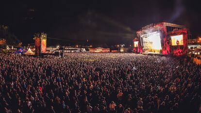 Concierto de Pantera el 29 de junio de 2023 en el Resurrection Fest.