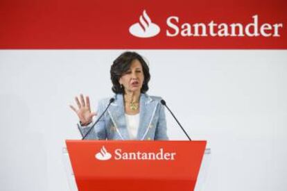 Ana Botín, presidenta de Banco Santander.