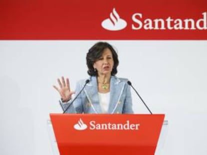 Ana Botín, presidenta de Banco Santander.