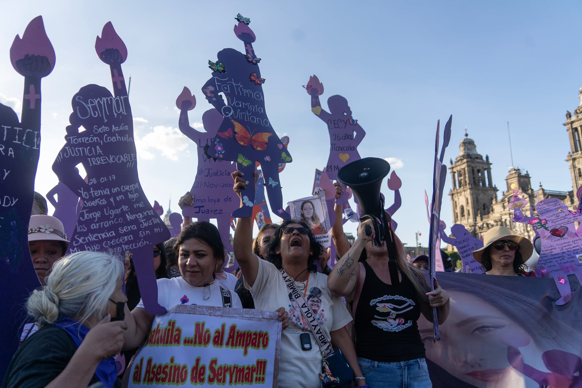 La marcha del 25-N en Ciudad de México, en imágenes | Fotos | EL PAÍS ...