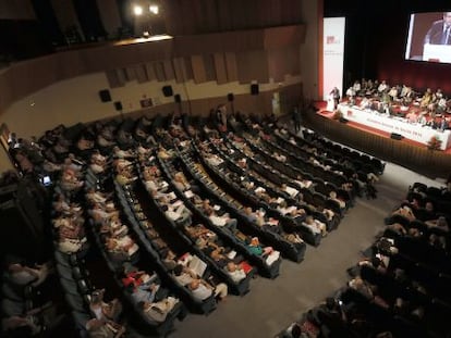 Asamblea General de socios de la SGAE de este jueves. 