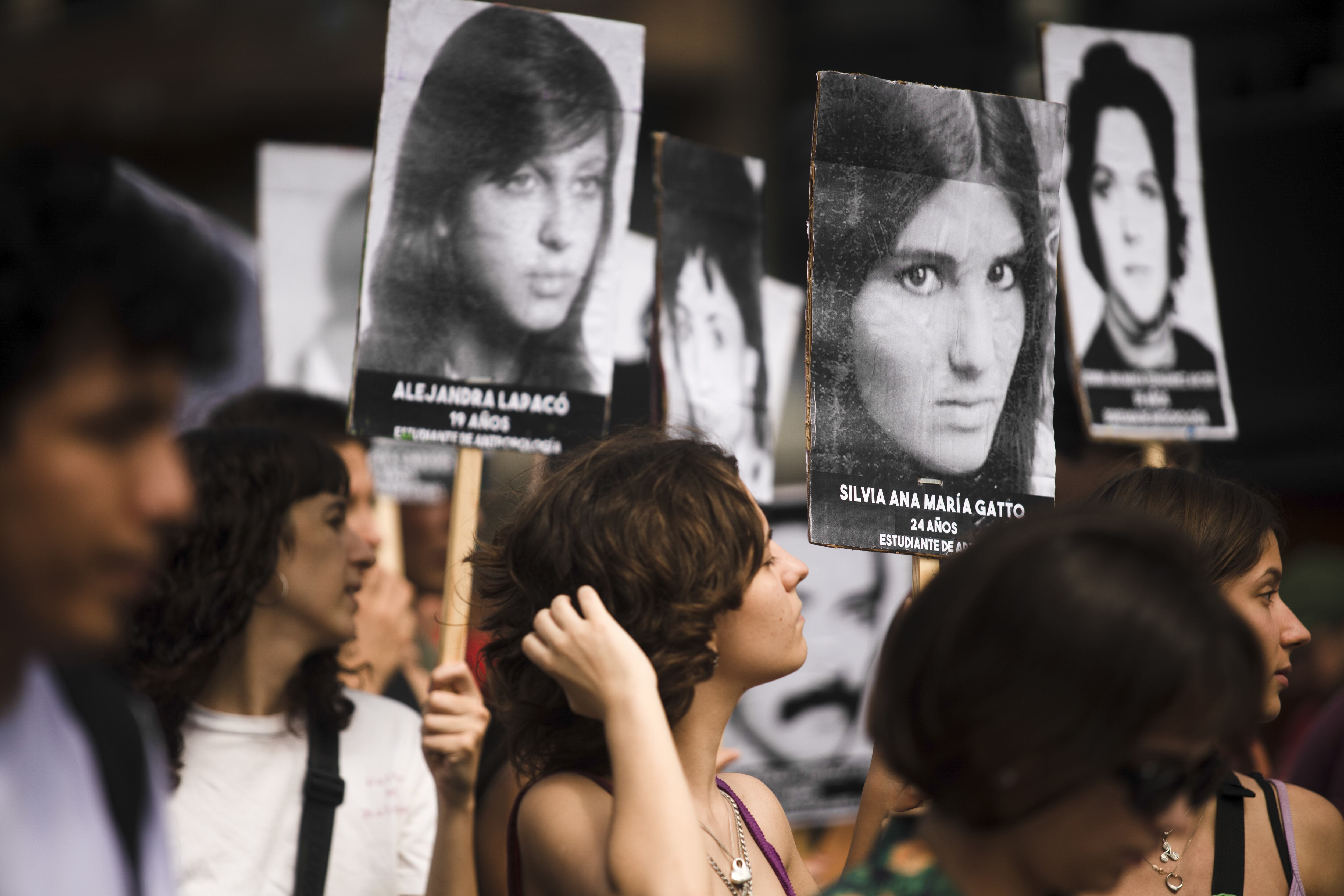 Marcha del Día de la Memoria por la Verdad y la Justicia en Buenos Aires, el 24 de marzo.