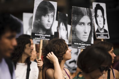 Marcha del Día de la Memoria por la Verdad y la Justicia en Buenos Aires, el 24 de marzo.