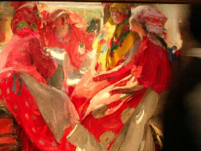 'De visita', de Abram Arkhipov.
