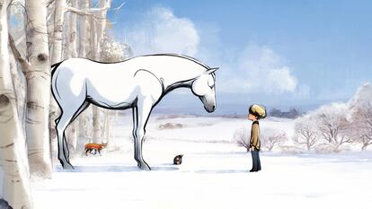 Una imagen del cortometraje 'El niño, el topo, el zorro y el caballo'