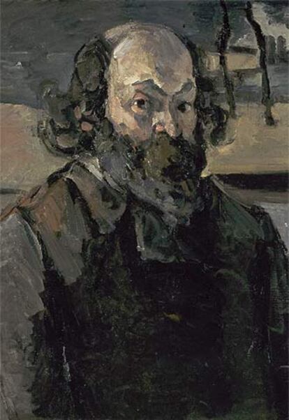 Autorretrato de Cézanne (1873-1876).