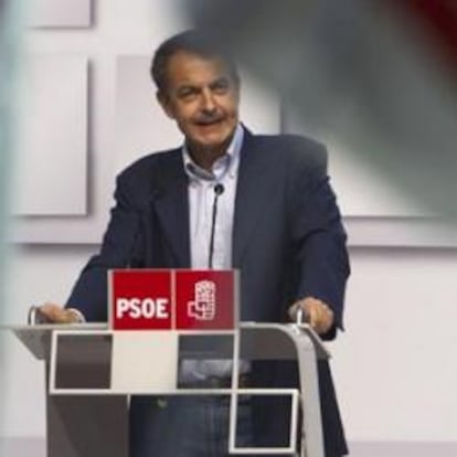 José Luis Rodríguez Zapatero, en un acto en las islas Canarias el 30 de abril de 2011.