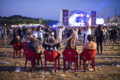 Un concierto de una edición anterior del Canet Rock.