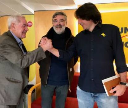 Maragall, Riera i Dalmasses, aquest dimecres.