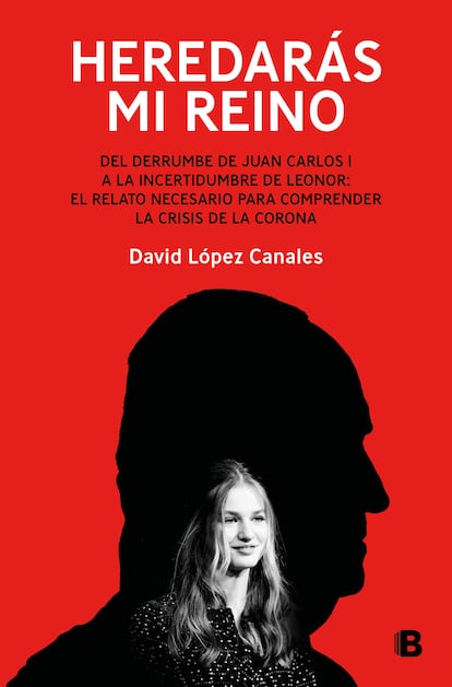 Portada de 'Heredarás mi reino', de David López Canales.