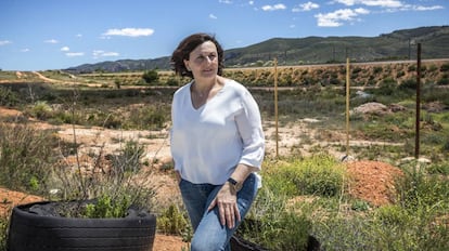 La alcaldesa de Vallada, María José Tortosa, del PSOE.