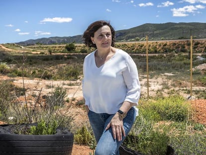 La alcaldesa de Vallada, María José Tortosa, del PSOE.