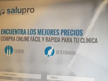 Web de Salupro.com.
