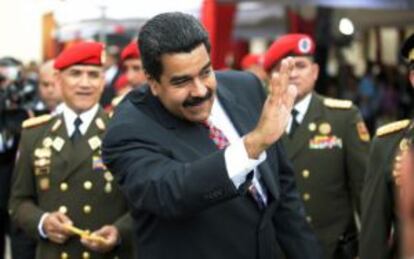 President Nicolás Maduro blames international capitalists for the country’s economic woes.