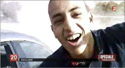 Captura de un vídeo sin fecha que, según France 2, muestra a Mohamed Merah.