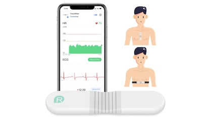 monitor de ritmo cardíaco personal específico para deportistas.