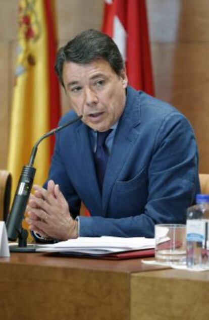 Ignacio González, presidente de la Comunidad de Madrid.