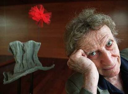 Marcel Marceau, fotografiado en Madrid en 2003.