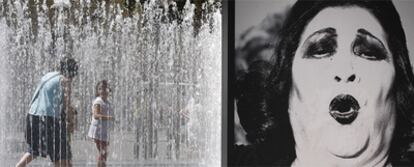 <i>Appearing Rooms</i><b>, del danés Jeppe Hein, una fuente interactiva que cambia de forma en función de la proximidad de los visitantes.