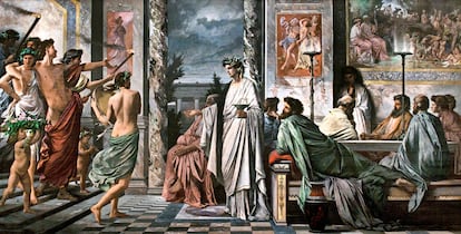 'El banquete de Platón' (1869), de Anselm Feuerbach.