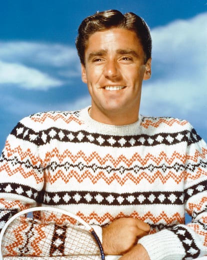 El actor Peter Lawford (1923 - 1984) en los años cincuenta.