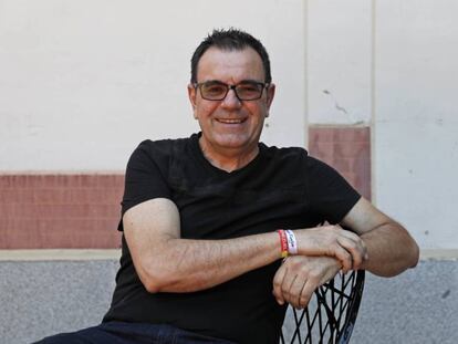 Laureano Márquez durante la entrevista en Casa de América.