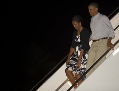 El presidente Obama llega a Honolulu para la cumbre Asía-Pacífico