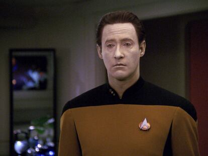 Data, personaje de la serie de ciencia-ficción 'Star Trek: La nueva generación'