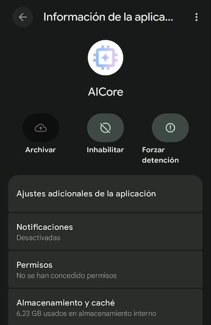 Función AI Core en los Google Pixel