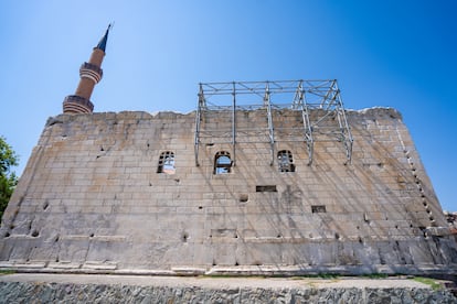 Templo de Augusto y Roma en Ankara (Turquía), donde está la inscripción más clara de Res Gestae Divi Augusti.