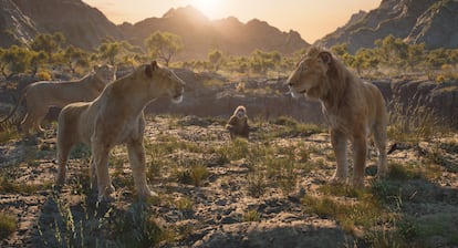 Una imagen de 'Mufasa: el rey león'.