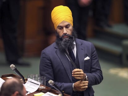 Jagmeet Singh, l&iacute;der NPD Canad&aacute;. 