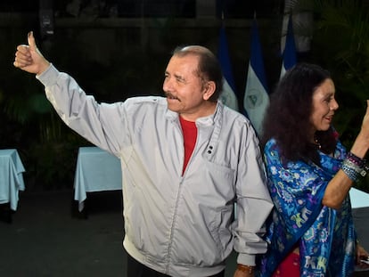 Daniel Ortega y Rosario Murillo, en una fotografía de archivo.