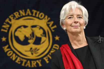 Christine Lagarde, directora gerente del FMI, en una comparecencia en noviembre en Tokio.